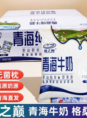 青海牛奶藏之巅格桑花小牦牛