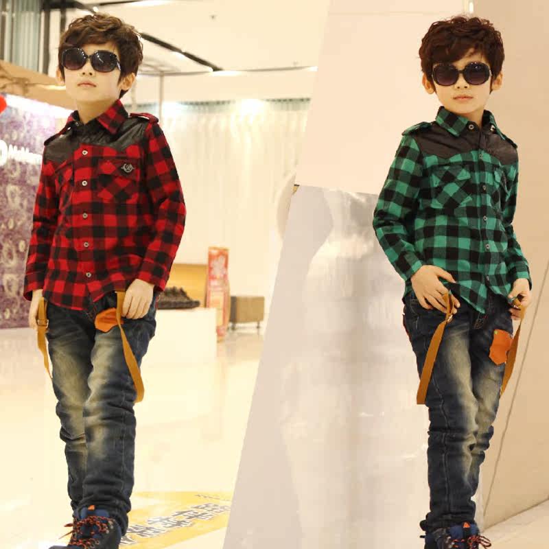 Chemise garcon à manche longue - Ref 2075036 Image 4