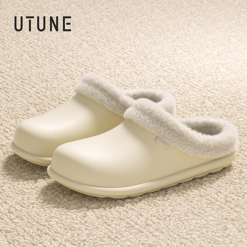 优调防水棉拖鞋女冬家居保暖外穿