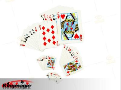 King Magic-纸牌缩小 扑克缩小 变小 扑克缩小 牌类魔术道具