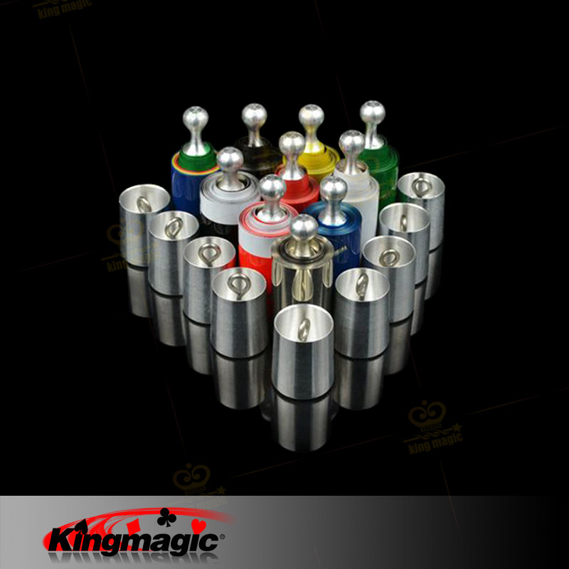 kingmagic魔术 缩棒变花 魔术棒变花 钢缩棒出花 舞台魔术道具