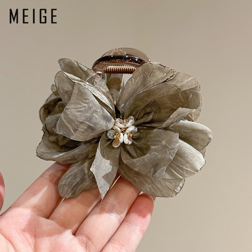 2025新款高级感花朵抓夹发饰