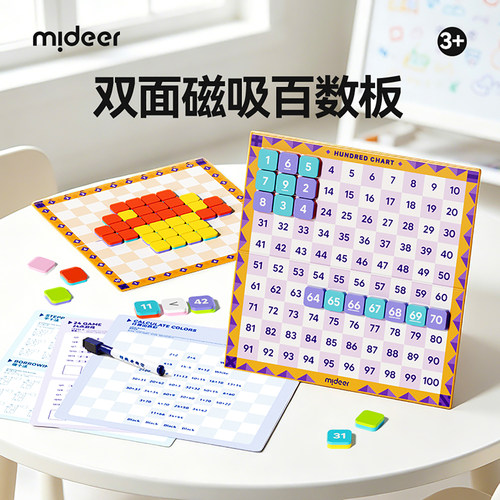 mideer弥鹿百数板一年级教具