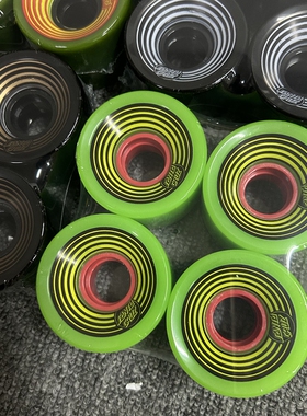 60mm美国进口大牌santacruz双翘滑板刷街轮 65mm陆冲板刷街轮78A