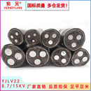 35KV架空地埋电缆线 630平方10 国标YJLV22铝芯10 35KV高压35