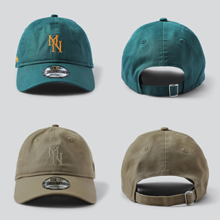 工装飞行员 MADNESS x NEW ERA余文乐23SS联名刺绣六片帽鸭舌帽子