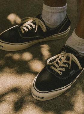 工装飞行员 MADNESS X KAMIYA 余文乐联名鲨鱼嘴开口笑麂皮帆布鞋