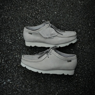 工装飞行员 余文乐同款 WALLABEE GTX防水鞋工装袋鼠鞋乐福鞋男女