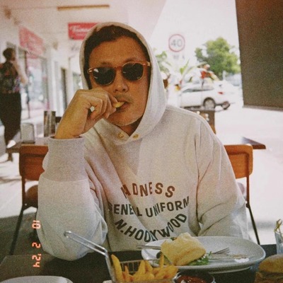 工装飞行员 MADNESS x NHOOLYWOOD 余文乐十周年限定联名连帽卫衣