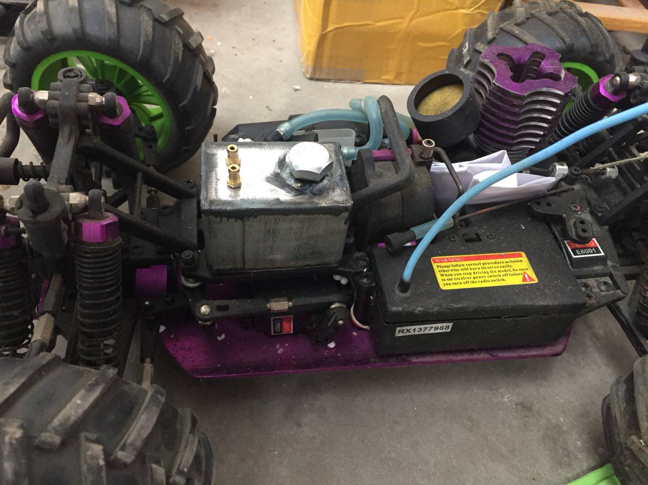 dly甲醇发动机油箱迷你模型油箱水箱金属材料微型发动机改装配件