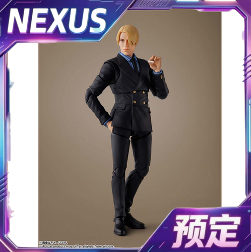 万代魂SHF航海王 山治 网飞Netflix真人版 可动手办10月定金