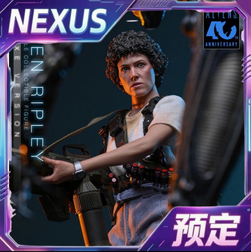 定金预售 HOTTOYS HT异形2 ALIENS艾伦雷普莉MMS895