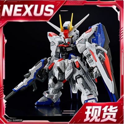 现货 万代 MG MGSD 自由高达 freedom Q版 BB战士 拼装模型