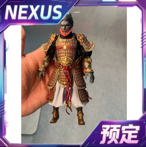 定金预售 D12TOYS圣君钟馗1/12可动眼人偶兵人手办