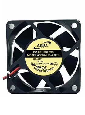 AD0624HB-A70GL全新ADDA协禧AG06024HB257003 24V散热风机扇6025