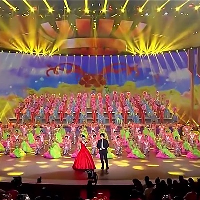 张月 薛皓垠 高歌新时代 独家制作伴奏 无伴唱 安徽卫视版