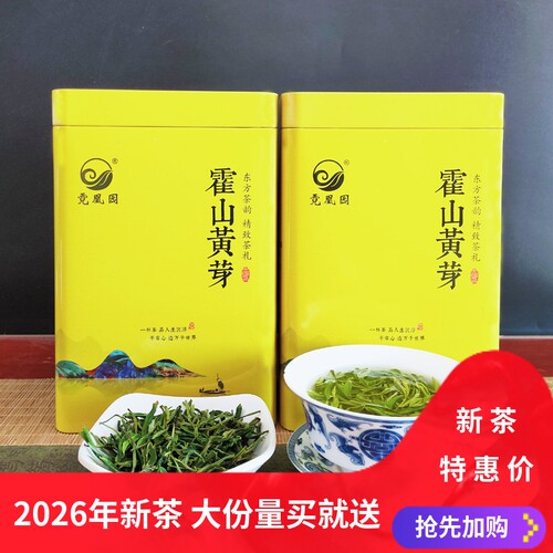 手工浓香黄茶霍山黄芽2026年新茶