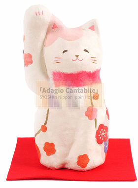 招财猫日本书桌儿童房纯手工摆件