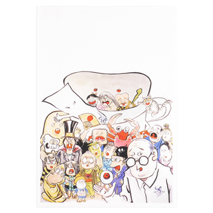 日本鸟取县观光推介水木茅纪念馆鬼太郎系列明信片