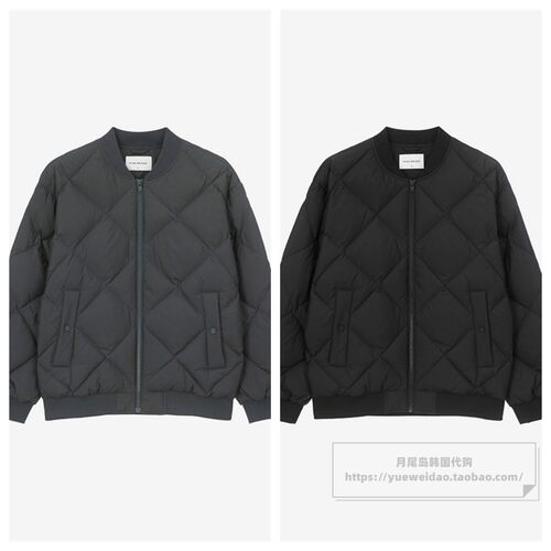 mindbridge立领压格羽绒服