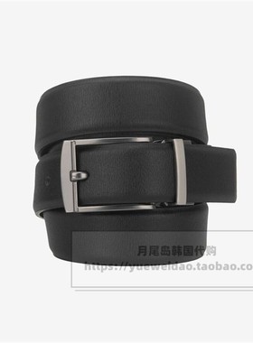直邮Mind Bridge产地韩国代购 男士29mm双面牛皮腰带皮带MABT0003