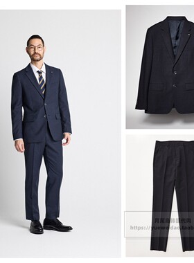 3折直邮STCO男士韩国代购春秋冬商务时尚羊毛修身西服套装SJR27
