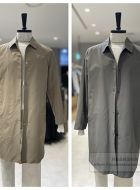 特价直邮STCO 男士韩国代购春秋商务时尚休闲中长风衣外套UA20