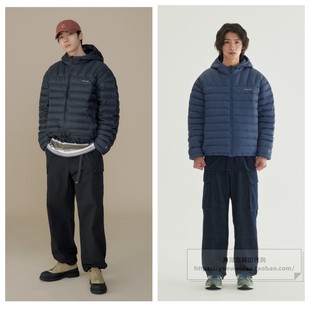 直邮COVERNAT男女情侣25冬韩国代购潮牌短连帽薄款羽绒服2504D