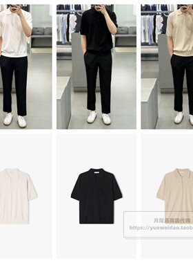 特价直邮Liberclassy 男装韩国代购25款商务短袖Polo衫T恤LM1285
