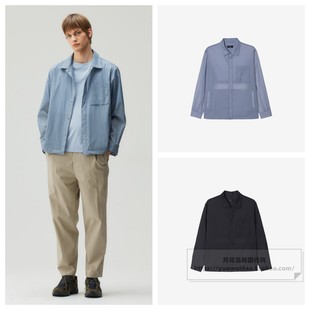 Bridge 薄宽松衬衫 韩国代购 长袖 MZWS3140 25夏男款 发货快直邮Mind