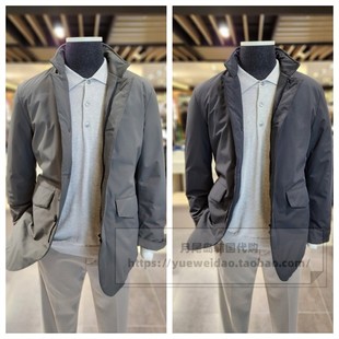 特价直邮EDITION男士韩国代购休闲中等厚度短款夹克羽绒服P1603