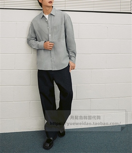 Bridge韩国代购 阔腿牛仔裤 男士 款 MXDP0157 四季 直邮Mind