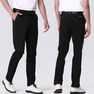 奥兰克高尔夫男裤春季速干透气运动长裤弹力golf裤子修身球裤中厚