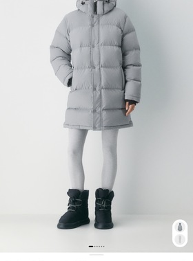 aritzia加拿大六格连帽加厚鹅绒800蓬面包服羽绒服雾面女款常规版