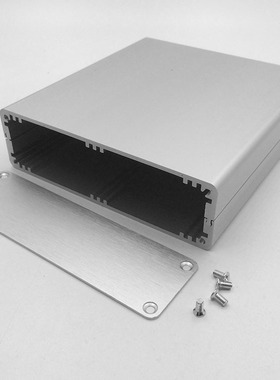 铝合金外壳铝型材机箱仪表机壳电源盒铝壳铝盒DIY锂电池壳120x35