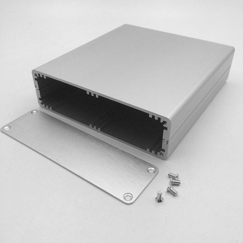 铝合金外壳铝型材机箱仪表机壳电源盒铝壳铝盒DIY锂电池壳120x35
