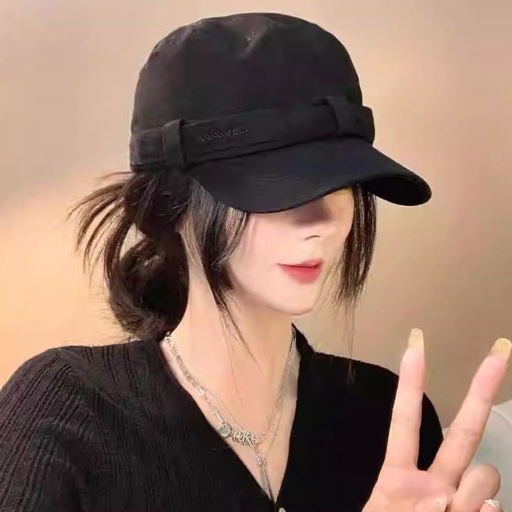 韩系加大加深棒球帽宽帽檐大脸显脸小大头围鸭舌帽女士2024新款潮