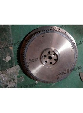 OEM发动机配件V2403飞轮总成带齿圈适用久保田KX161 小松PC56-7