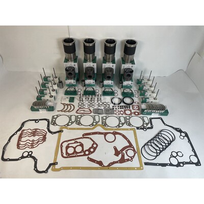 挖掘机配件R926四配套大修包大小瓦止推片气门导管适用利勃海尔
