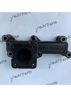 适用洋马3TNV76排气支管挖掘机配件件号119740-13100