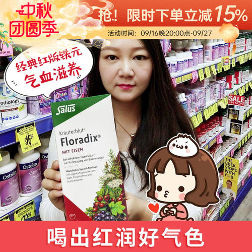 德国Floradix/铁元补铁口服液