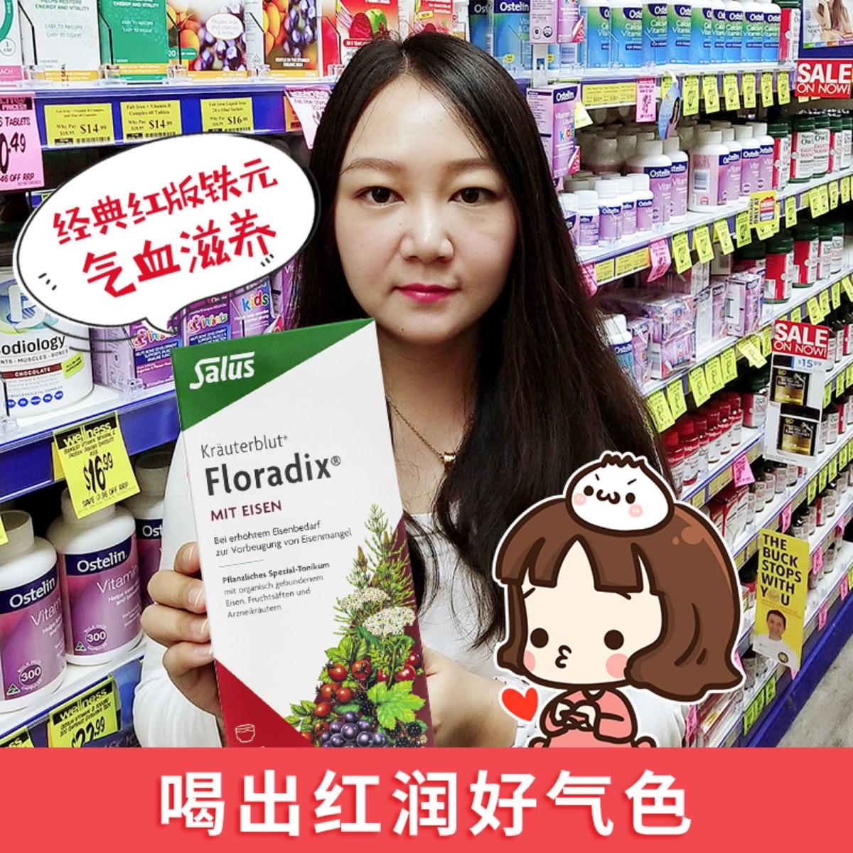 德国Floradix/铁元补铁口服液