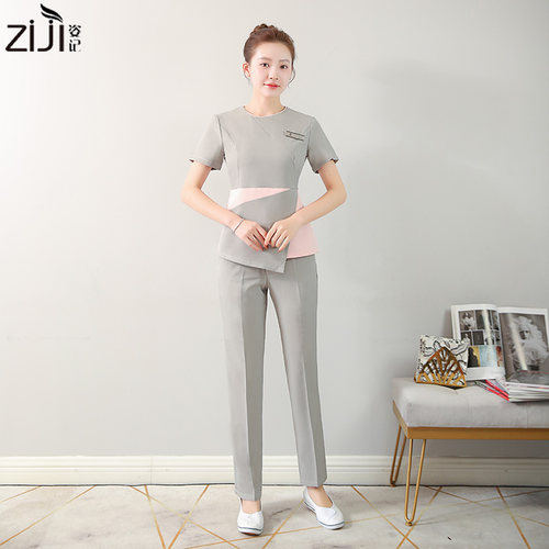 高端美容院工作服韩式spa理疗