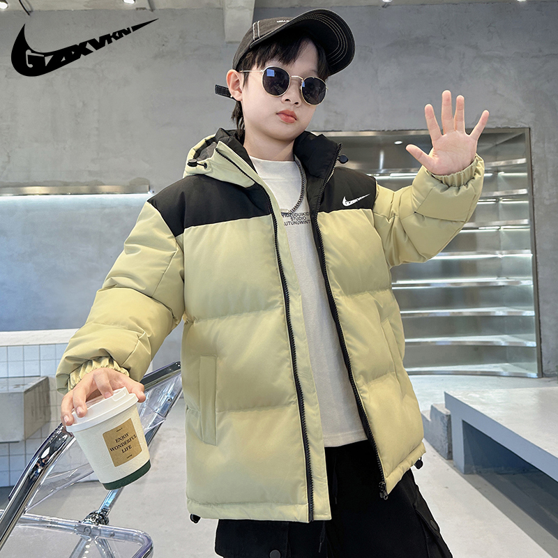 N1KE男童羽绒棉服加厚儿童保暖衣