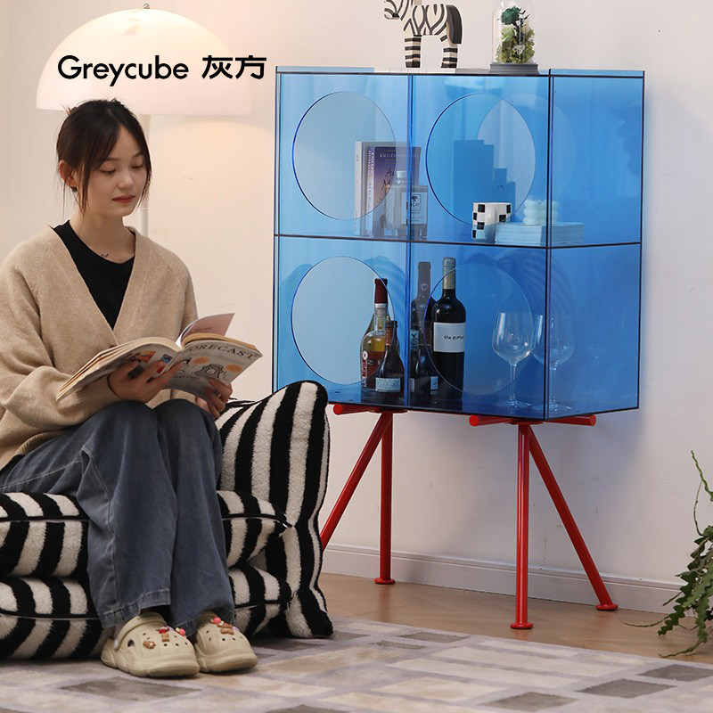 亚克力餐边柜greycube灰方网红