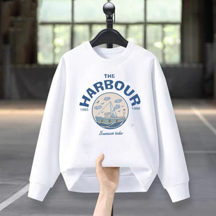 大童男装男童卫衣春秋款2026新款薄款痞帅中大儿童春装童装上衣潮