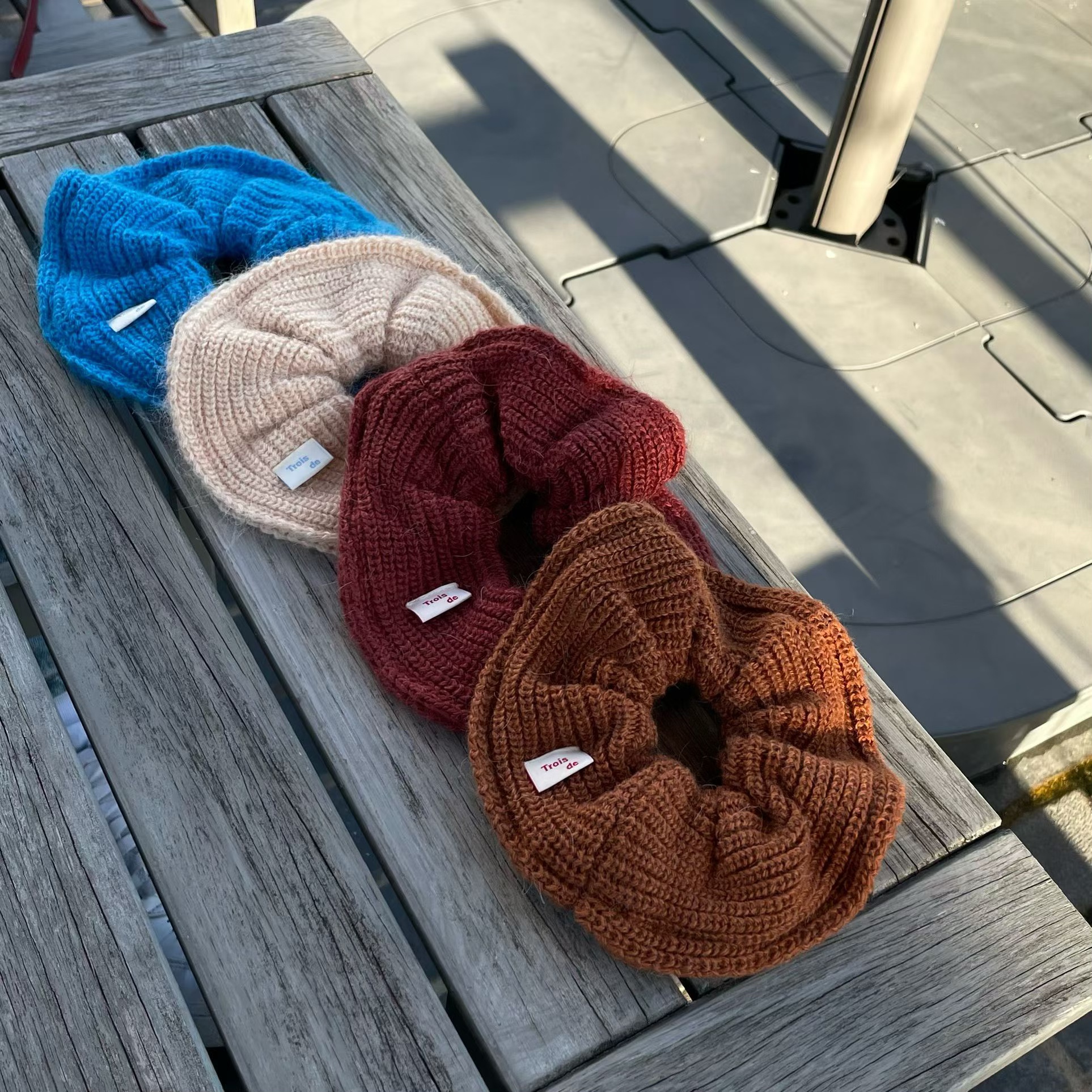 发绳 Trois de LEI东大门代购 纯色大肠款11