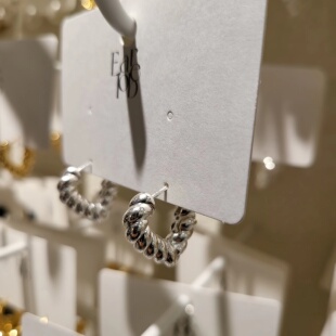 耳环earlobe韩国东大门代购新款时尚简约ins风爱心女耳钉1