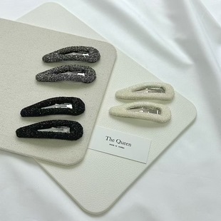 简约百搭东大门韩国代购 发夹边夹 Queen The