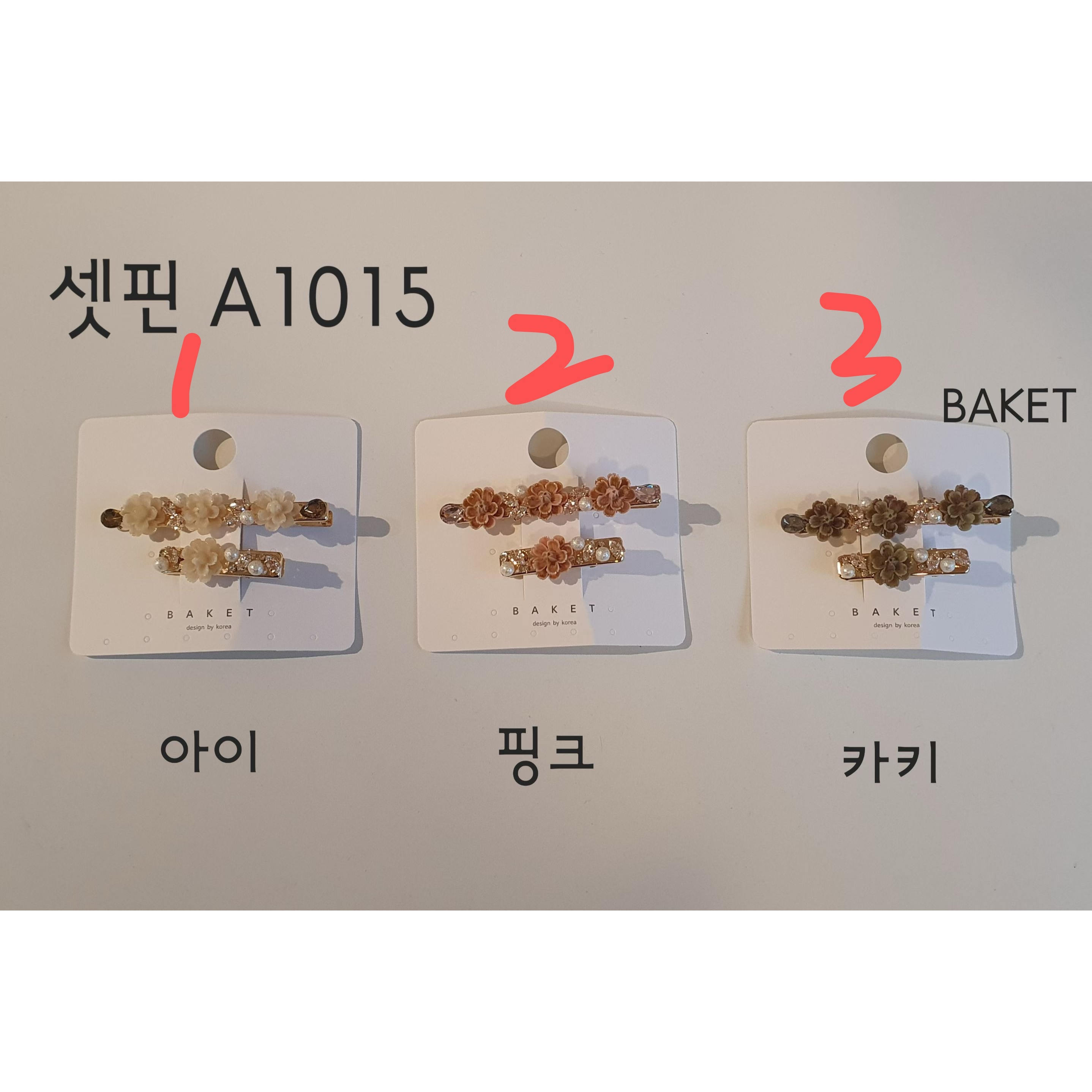 边夹baket春新款东大门韩国代购 气质花朵发夹刘海夹5